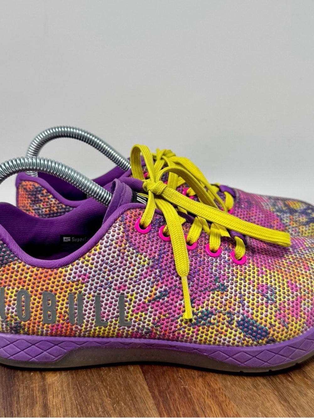 Nobull Project Sam Dancer Artwork Sneakers with Yellow Laces